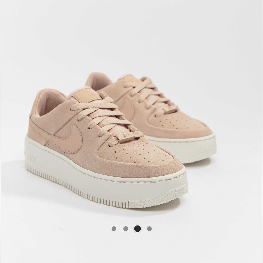 Nike Pale Pink Air Force 1 Sage Low | Size 7